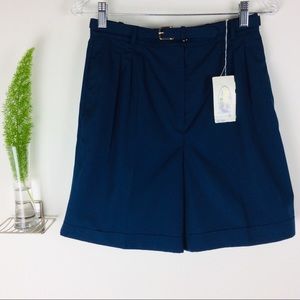 NWT Di Fini Stylish Belted Hi-Rise Short Size (12)